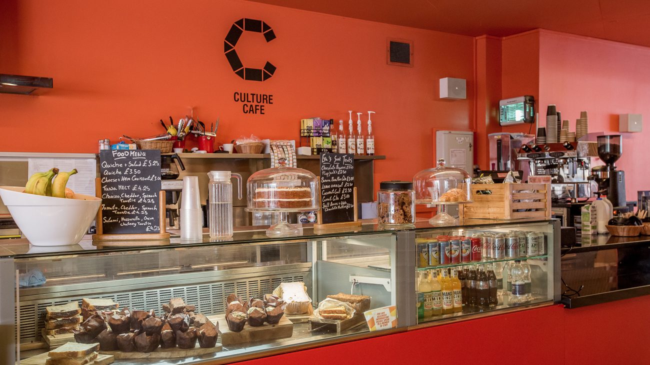 Caff A at Canada Water Library. Photo Roswitha Chesher.