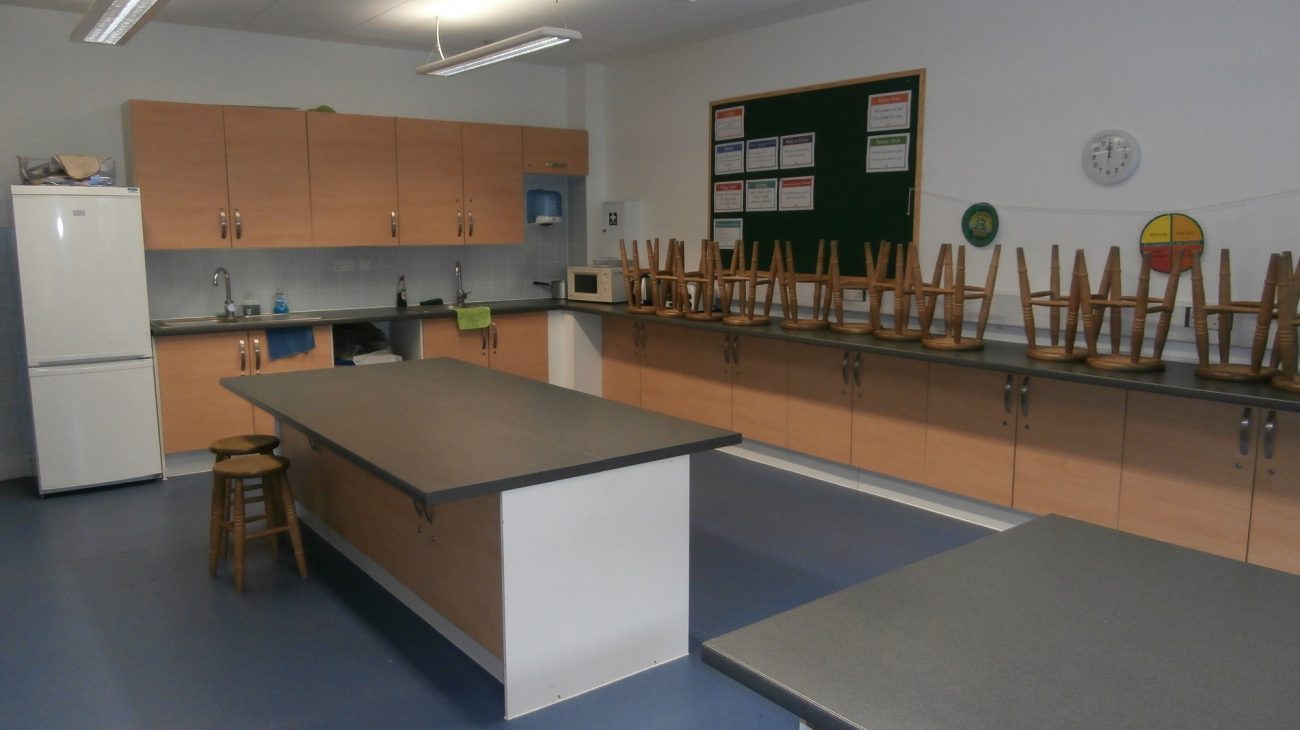 The Food Science room at Deptford Lounge.