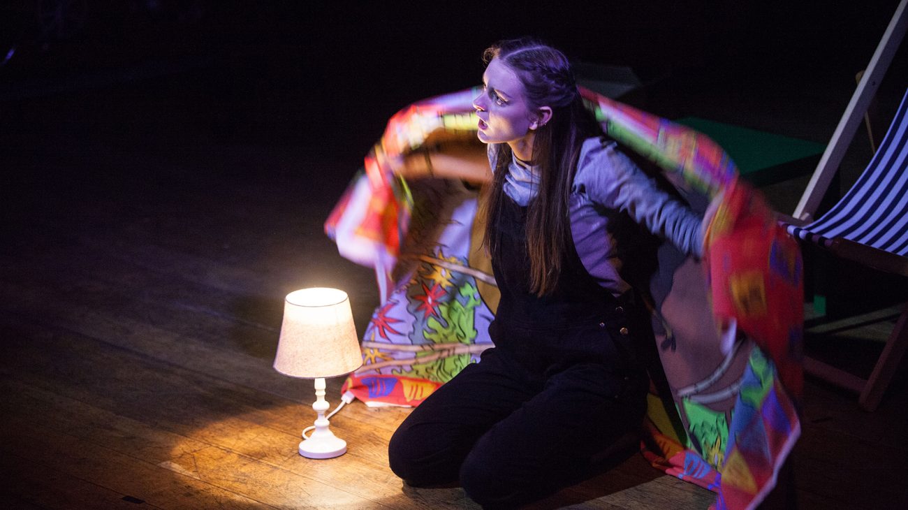 Cecilia Knapp performing Finding Home at The Last Word, the Roundhouse