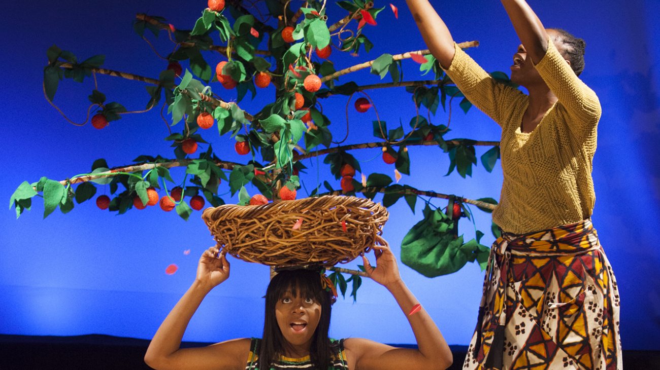 Little Angel Theatre’s Handa’s Surprise. Photo Ellie Kurttz.