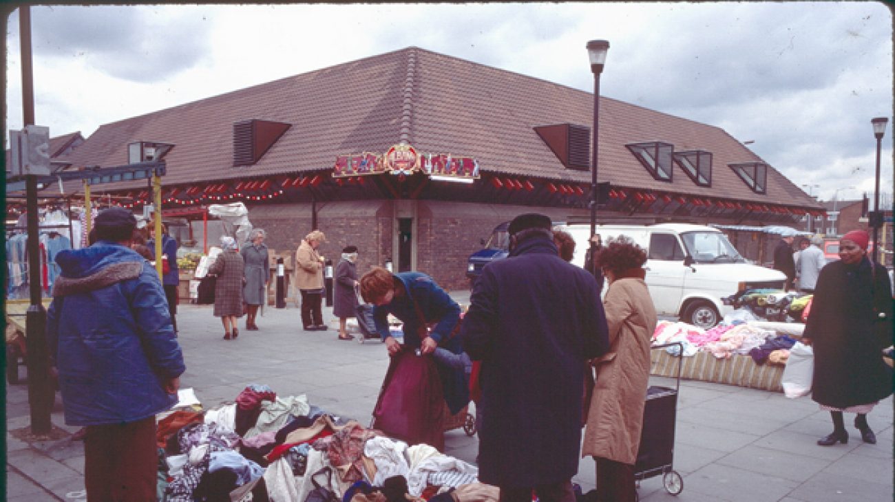 Deptford Market on Douglas Way. 