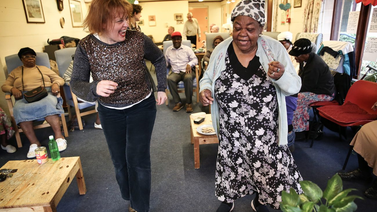 Meet Me at Lewisham Homes session. Photo Roswitha Chesher.