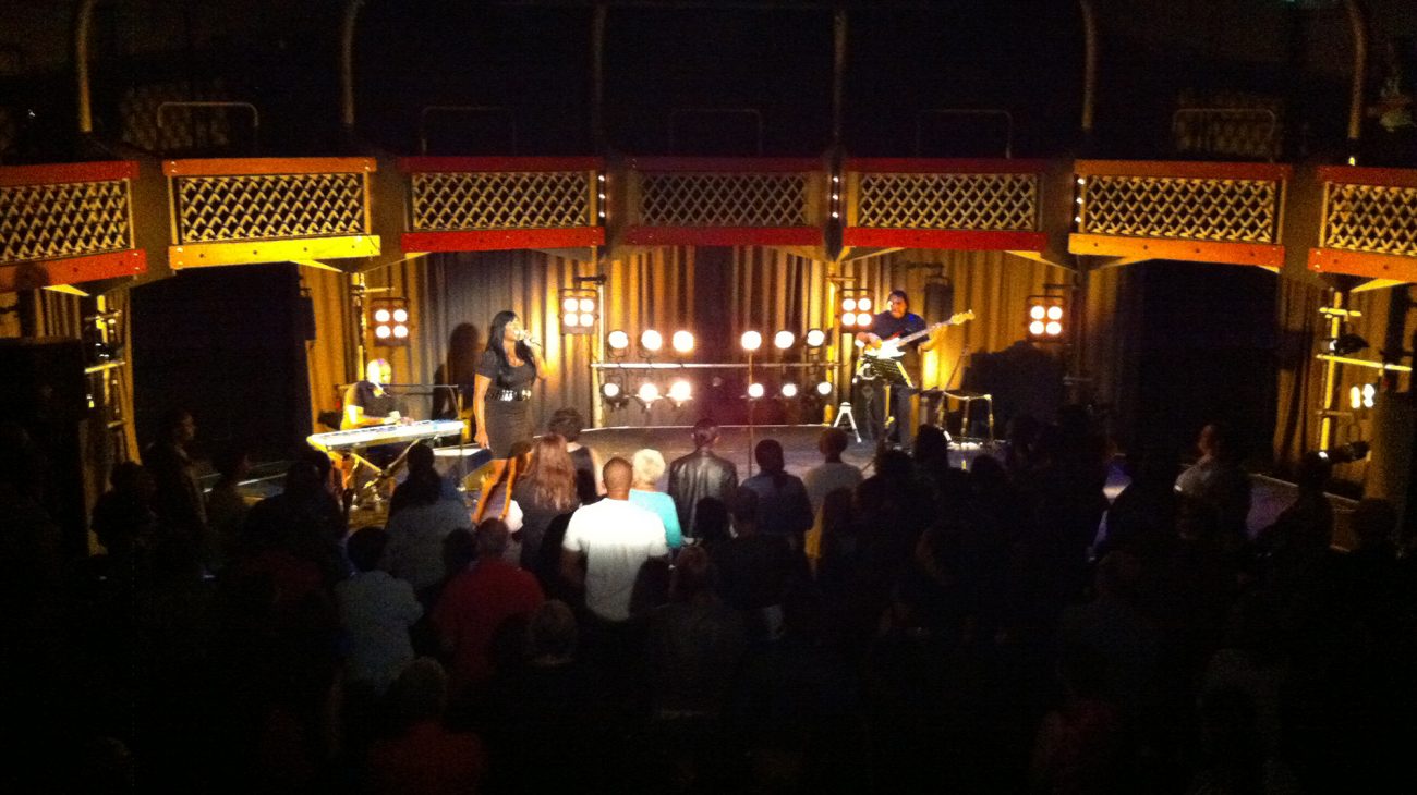 Mica Paris performs at the Albany in June 2012.