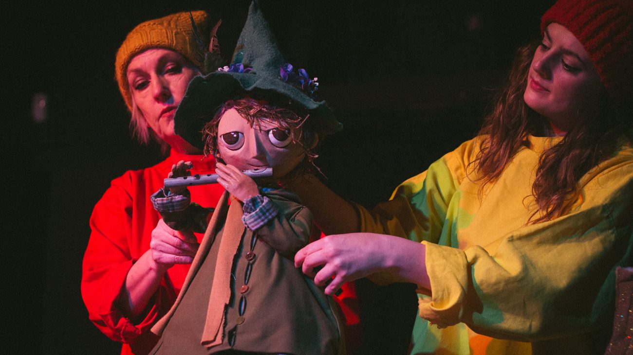Mischief and Mystery in Moomin Valley production shot. Photography by Emma Myrtle.