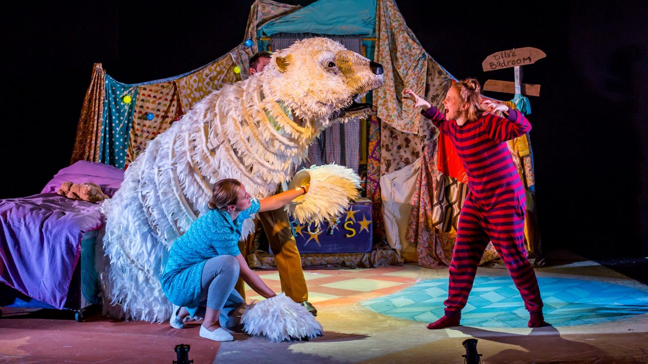 The Bear by Raymond Briggs, adapted by Pins and Needles Productions. Photo Paul Blakemore.
