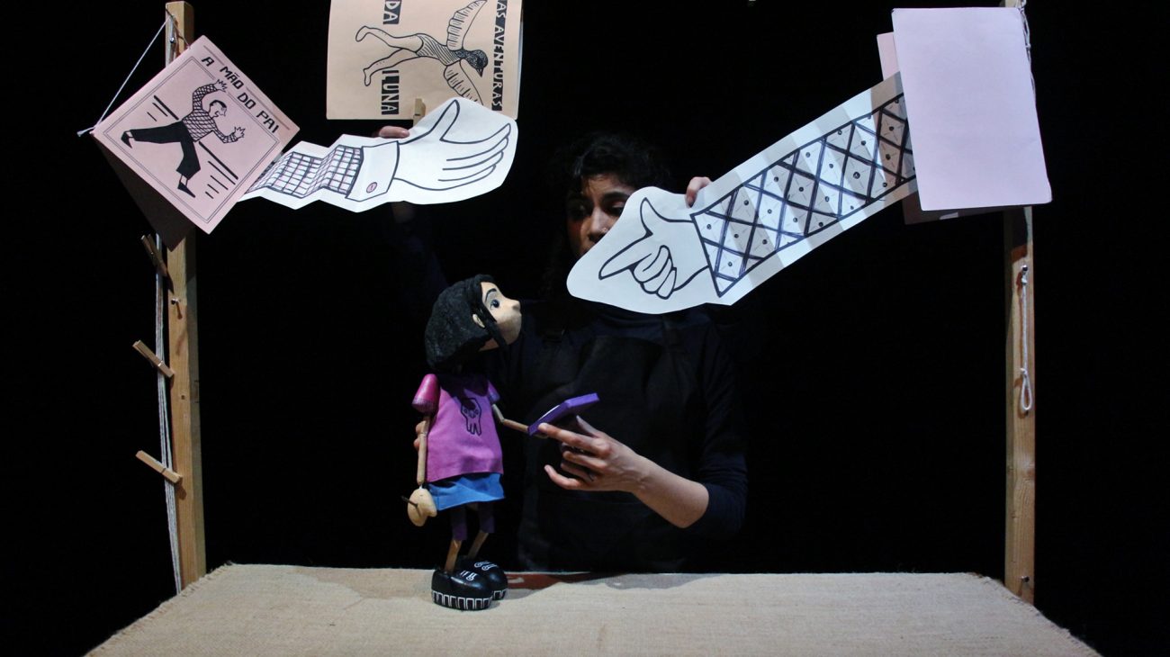 Jacina's parents. Stories on a String production shot.