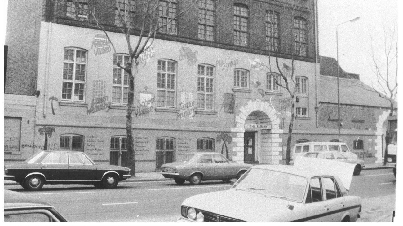 The old Albany Building on Deptford Creek Road.