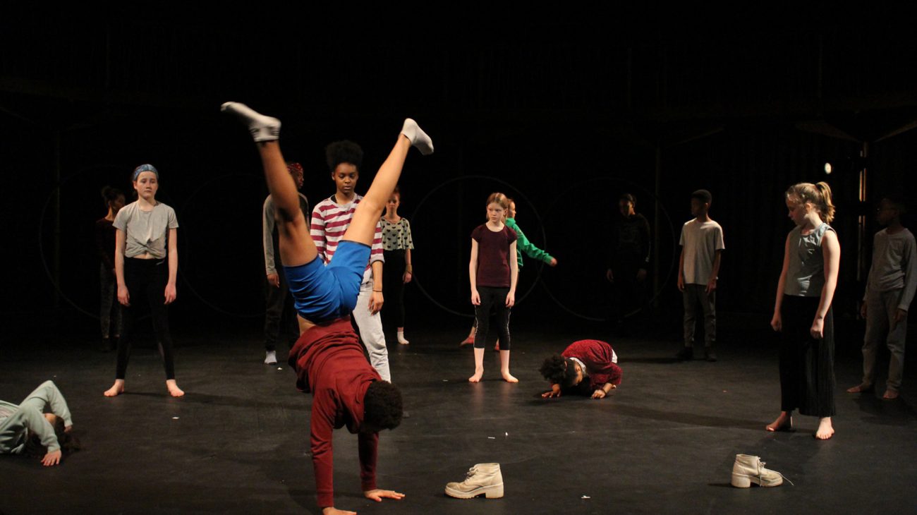 Love2Dance members taking place in a Hyena Workshop.