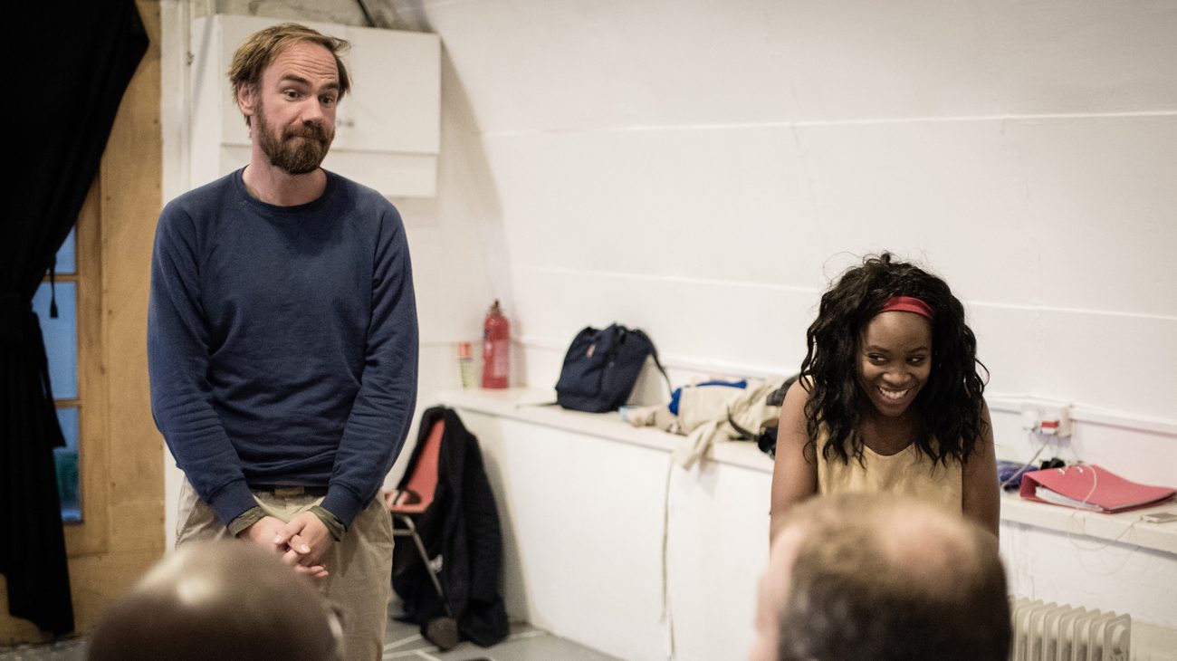 The Incident rehearsal shot. Photography by Joe Twigg.