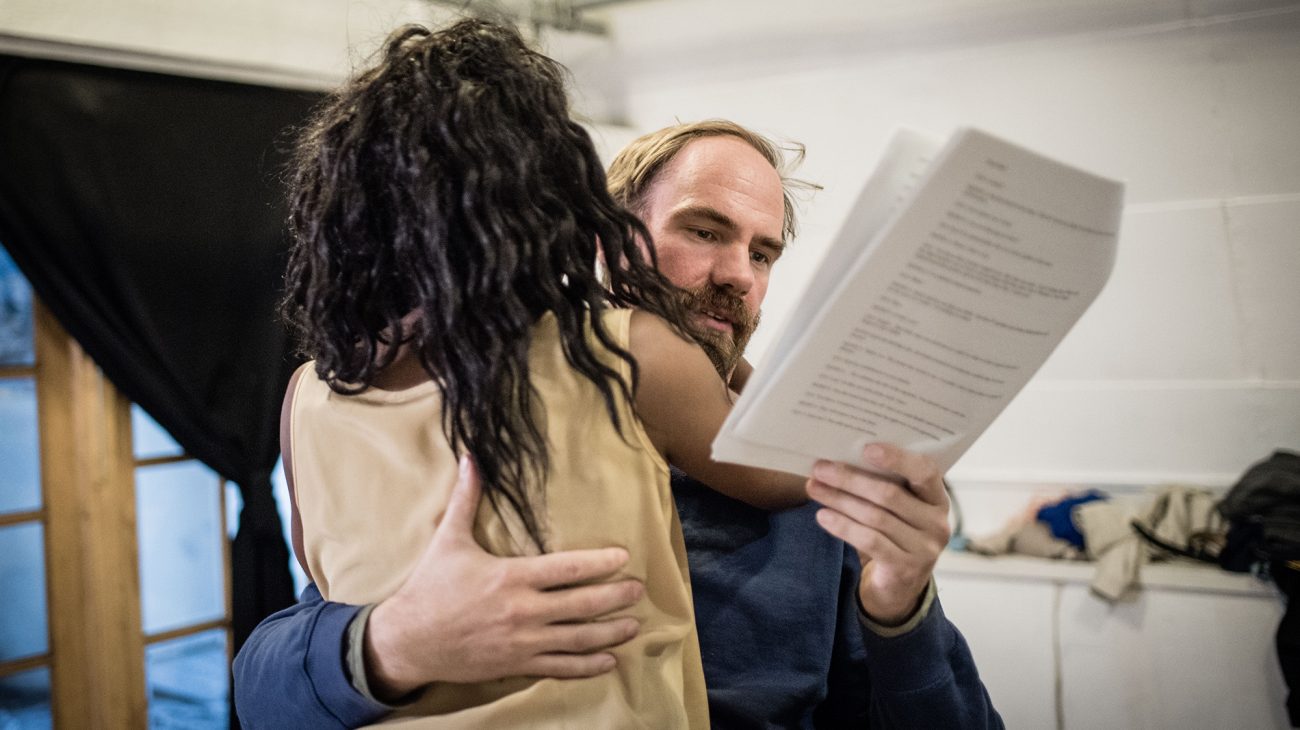 The Incident rehearsal shot. Photography by Joe Twigg.