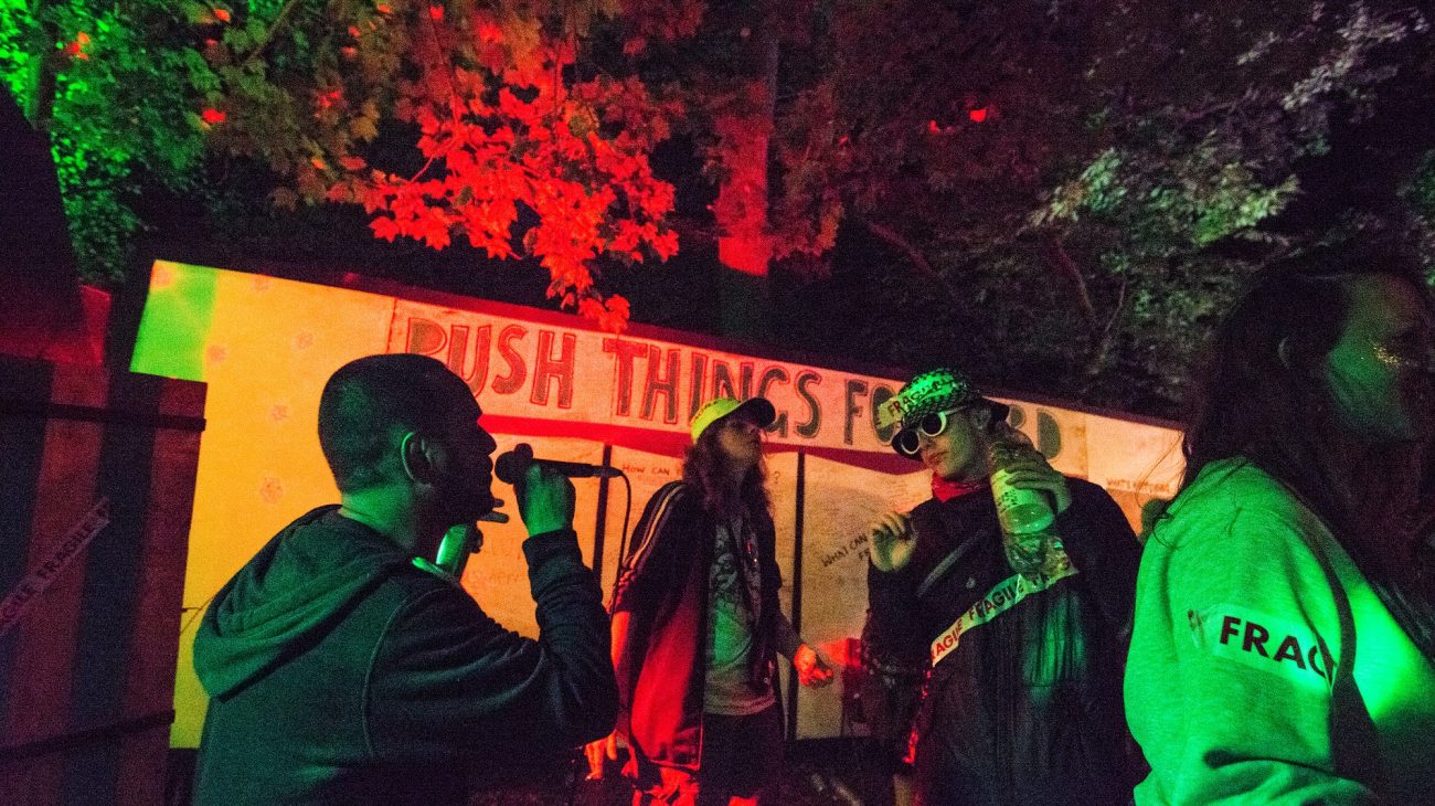 Push Things Forward Collective at Latitude Festival 2018. Photo Liam Bailey.