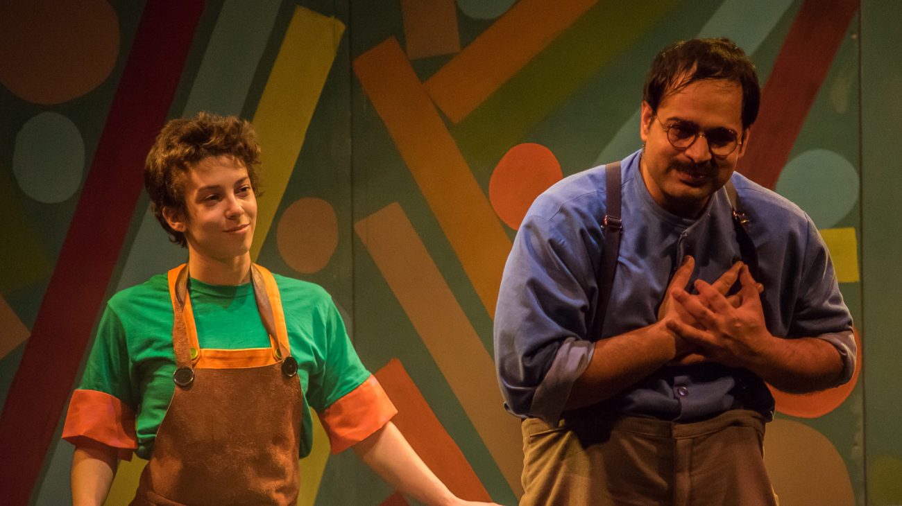 A production photo from Pinocchio. Photo Liam Croucher.