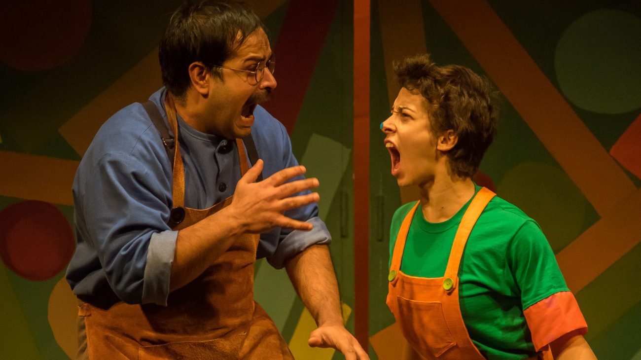 A production photo from Pinocchio. Photo Liam Croucher.