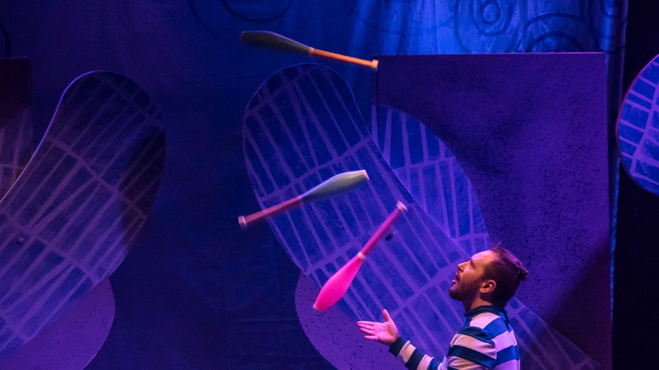 A production photo from Pinocchio. Photo Liam Croucher.