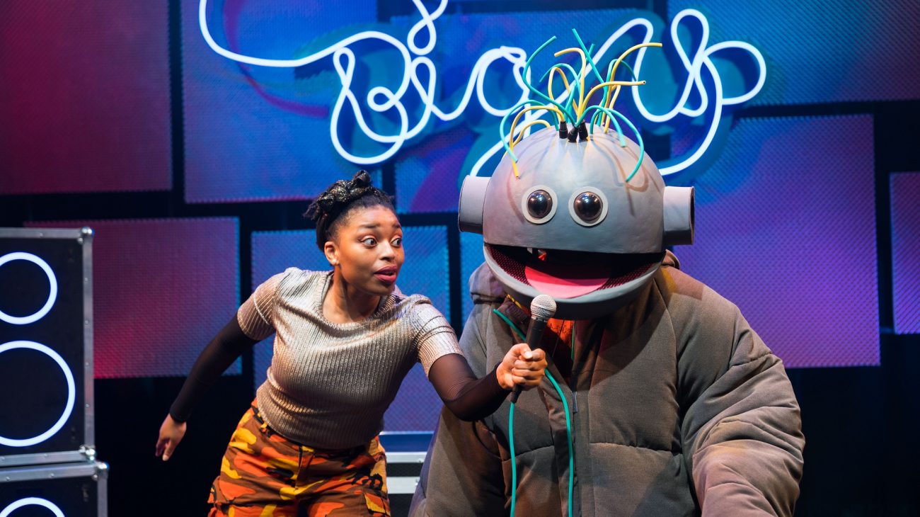 Production photograph from BIG UP! Photo Helen Murray.