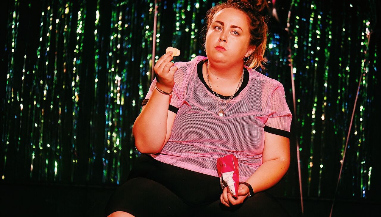 Katie Greenall in "Fatty fat fat"