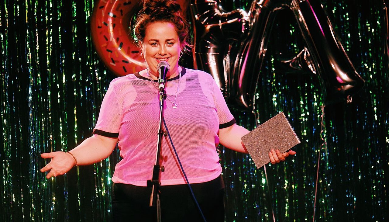 Katie Greenall in "Fatty fat fat"