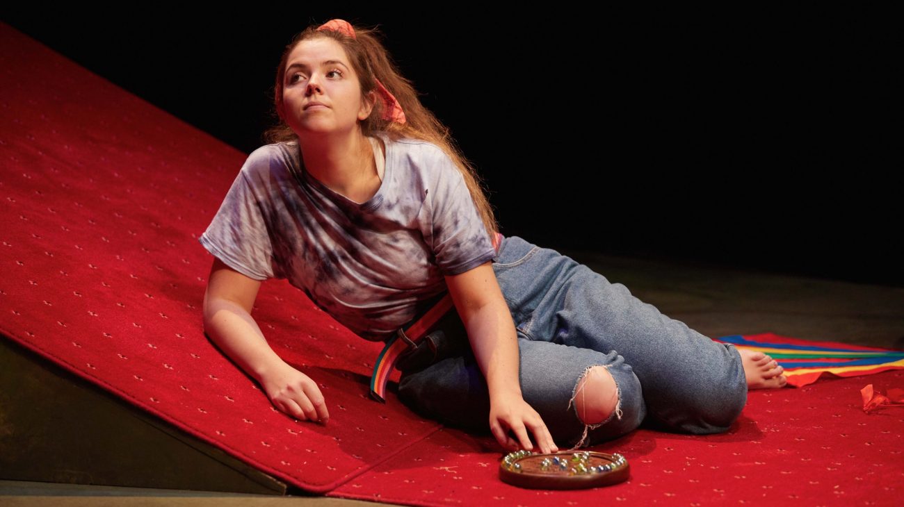 Lisa Kelly as Rosie in My Mother Said I Never Should. Photo by Mark Douet.