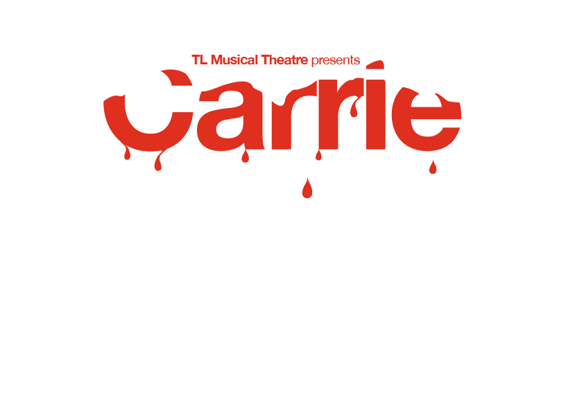 an image of the word carrie in red with illustrated drops of blood at the bottom